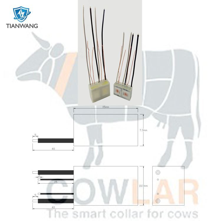 miniature transformer for solar-powered smart Cows collars