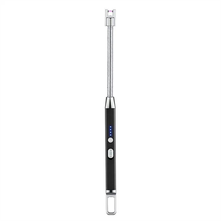 Spinning Long Stick Flameless Windproof Candles Usb Bbq Electric Single Arc Lighter