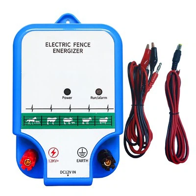 Électrificateur de clôture électrique à énergie solaire 12V pour bovins, chevaux, moutons, porcs et ours