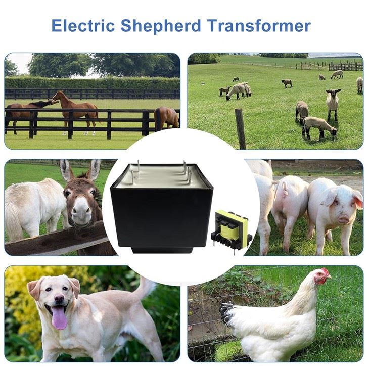 Mini Electric Fence Energizer High Voltage Pulse Generator Transformer For Animal Farm Cattle Sheep Horse