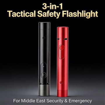 Lampe de poche à arc 3 en 1 pour une utilisation en extérieur et en cas d'urgence