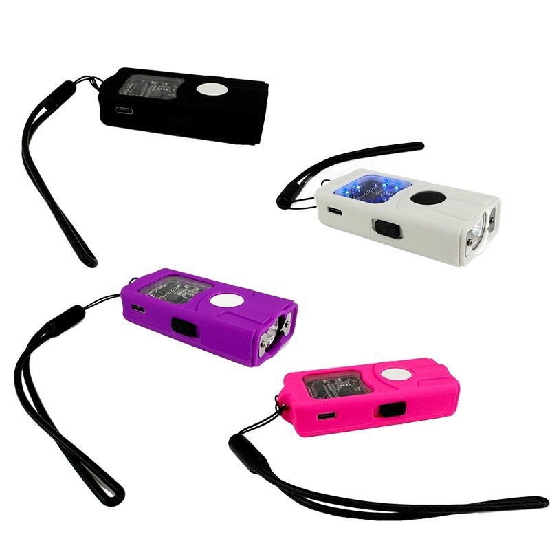 Stun Gun Self Defense Tool With LED Battery Indicator